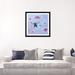 East Urban Home Elephant & Dog Are Flying in the Sky by Mike Kiev - Painting Print Paper in Blue | 24 H x 24 W x 1 D in | Wayfair