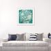 East Urban Home White Cherry Blossoms I Aged No Bird by Danhui Nai - Painting Print Paper in Green/Red | 24 H x 24 W x 1 D in | Wayfair