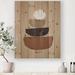 East Urban Home Minimal Elementary Organic & Geometric Compositions In Nature Tones III - Unframed Painting Print on Wood Metal | Wayfair