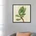 East Urban Home Front Yard Succulent III by Silvia Vassileva - Painting Print Canvas, Wood in Green/White | 26 H x 26 W x 1.5 D in | Wayfair