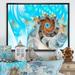 East Urban Home Fractal Portal Magic XIX - Graphic Art Print on Canvas Canvas, Wood in Gray/White | 36 H x 46 W x 1.5 D in | Wayfair