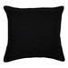 Latitude Run® Plain Duck Egg Outdoor Square Pillow Cover Chenille, Cotton in Black | 16.93 H x 16.93 W x 1 D in | Wayfair