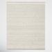 Gray 42 x 0.25 in Indoor Area Rug - Joss & Main Larissa Striped Handwoven Mist Area Rug Polyester/Cotton/Wool | 42 W x 0.25 D in | Wayfair