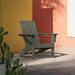Freeport Park® Felice Sol 72 Modern Adirondack Chair in Red | 34.68 H x 29.25 W x 32.13 D in | Wayfair 35F4BCE343EB4658AFFD43F0D3875208