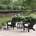 Sol 72 Outdoor™ Sol 72 3-Piece Modern Adirondack Set Plastic | Wayfair C0F3FD6B8C664D1AA7C3B48EA474FDD7