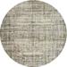 Gray/Green 96 x 0.35 in Indoor Area Rug - Williston Forge Deboer Contemporary Olive/Gray/Cream Area Rug Polyester/Wool | 96 W x 0.35 D in | Wayfair