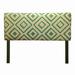 George Oliver Copes Panel Headboard Upholstered/Polyester in Pink/Black | 56 H x 43 W x 3 D in | Wayfair 59E1C0E7C3564D29803A29BA0E9E48AE