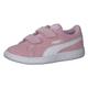 PUMA Smash v2 SD V PS Sneaker, Pink Lady White, 34 EU