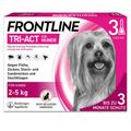 Frontline Tri-Act Lsg.z.Auftropfen f.Hunde 2-5 kg 3 St Einzeldosispipetten