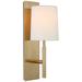 Visual Comfort Signature Collection Barbara Barry Clarion 16 Inch Wall Sconce - BBL 2172SB-L