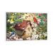 East Urban Home Spring Birds & Birdhouse by Greg & Company - Print Canvas/Metal in Green | 32 H x 48 W x 1.5 D in | Wayfair