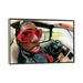 East Urban Home Missy Elliot by Manasseh Johnson - Print Canvas/Metal in Black/Red/White | 32 H x 48 W x 1.5 D in | Wayfair