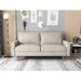 George Oliver Murillo 69.68" Square Arm Sofa Linen in White | 33.07 H x 69.68 W x 31.69 D in | Wayfair F89DA2CD04664864960BFBC8AA72B1AE