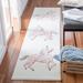 Gray/Pink 0.59 in Indoor Area Rug - Zoomie Kids Alcorn Ivory/Gray/Pink Area Rug | 0.59 D in | Wayfair 49178DE615A5487DAF838B225CA034A3