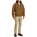 Carhartt Men's Big & Tall Quilted Flannel-Lined Sandstone Active Jacket J130 - brown - XXXXL Tall