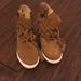 Free People Shoes | J Slides Fringe Sneakers | Color: Tan | Size: 8