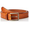 Wrangler Men's EDGE LINE BELT, Cognac, 90