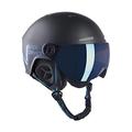 Black Crevice Skihelm SÖLDEN mit Visier, schwarz matt/blau, S (51-54)