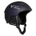 Black Crevice Unisex – Erwachsene Skihelm Streif, matt Navy/weiß, S (55-56 cm)