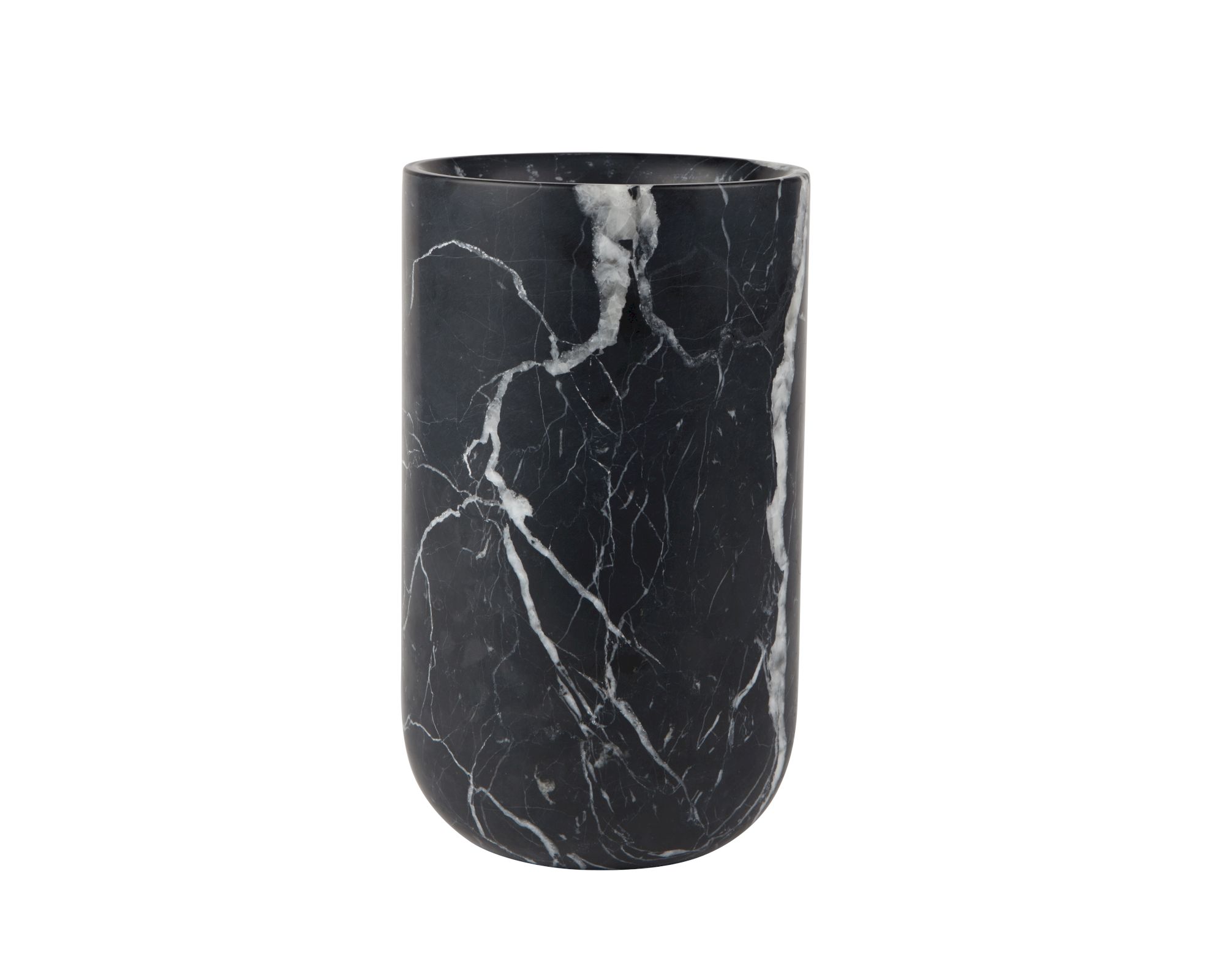 Zuiver »Fajen« Marmor Vase Schwarz Image
