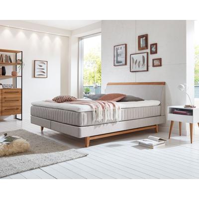 Kamjo »Ming Plus« Boxspringbett inkl. Topper 200x200 cm / H2/H4 / Anouk black Image