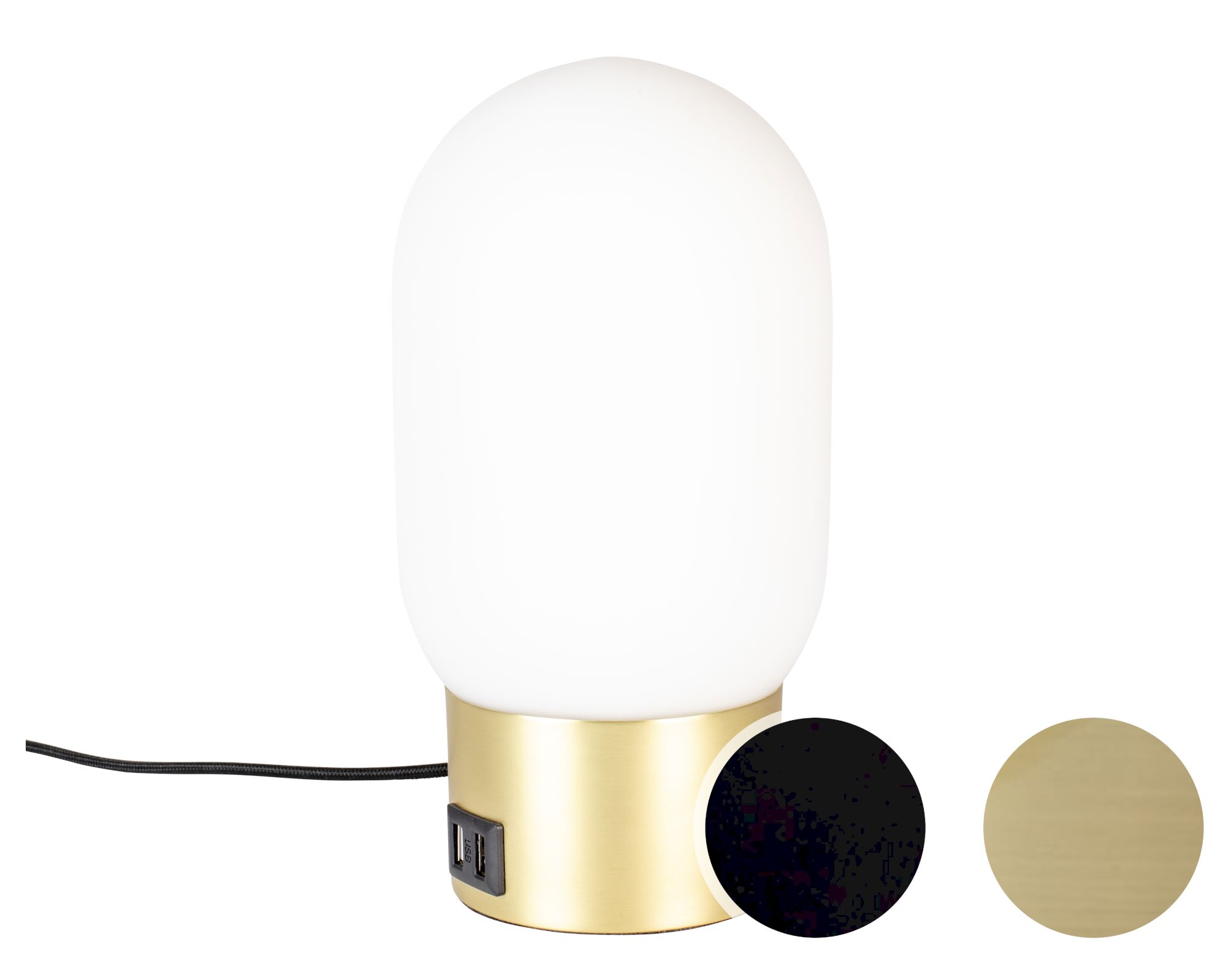Zuiver »Urban Charger« Tischlampe Gold Image