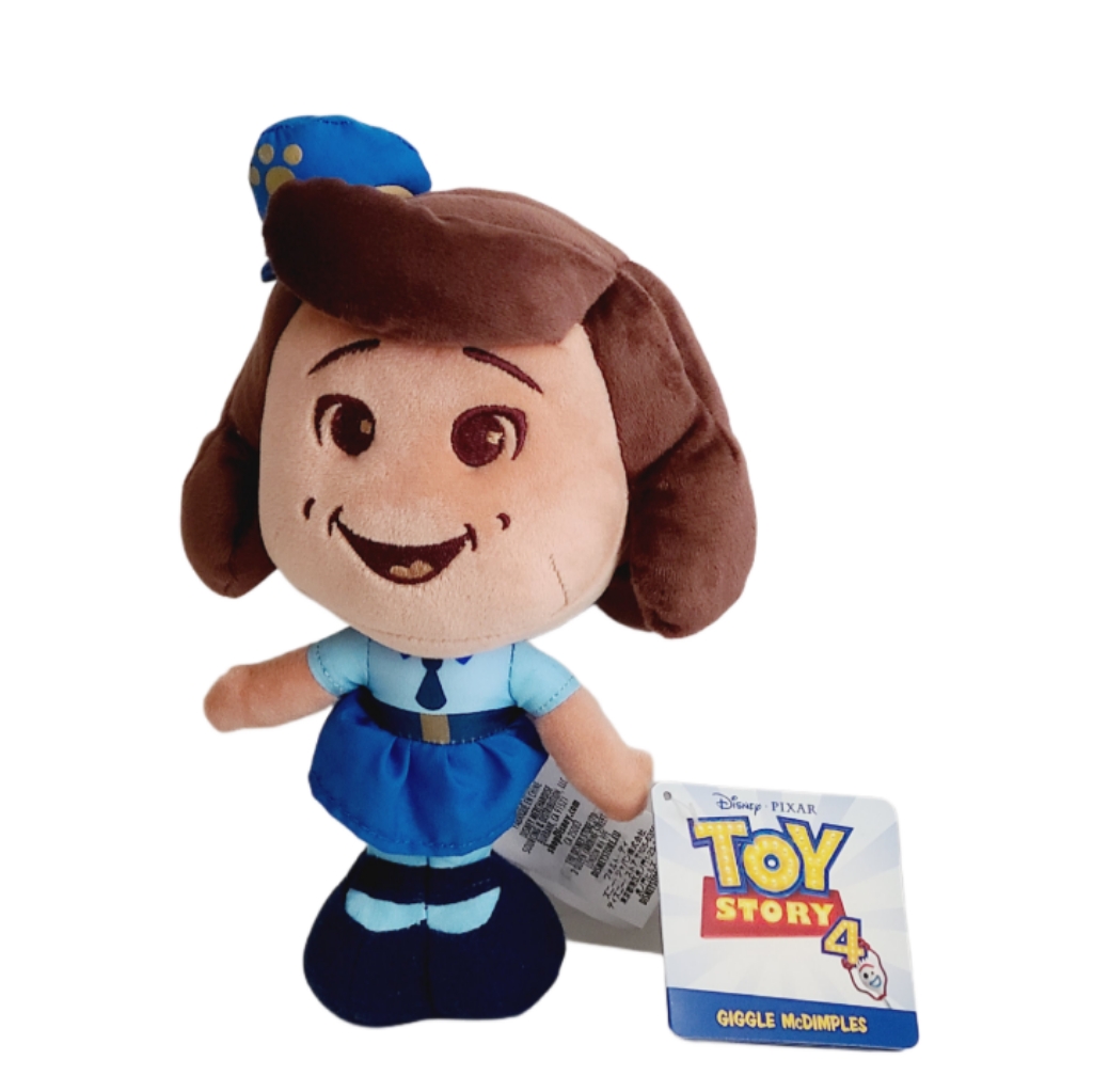 Disney Toys | Disney Toy Story 4 Giggle Mcdimples Plush | Color: Blue/Brown | Size: 8 1/2" H