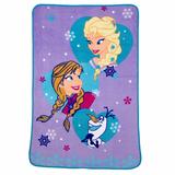 Disney Bedding | Frozen: Magical Sister Toddler Blanket By Disney | Color: Blue/Purple | Size: 30in.X45in.