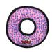 Pink Leopard Ring Dog Toy, Medium, Biggest, 5-Pack