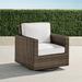 Small Palermo Swivel Lounge Chair in Bronze Finish - Rain Melon, Standard - Frontgate