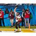 Rob Gronkowski Tampa Bay Buccaneers Unsigned Super Bowl LV Gronk Endzone Spike Photograph