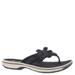 Clarks Brinkley Flora - Womens 7 Black Sandal Medium