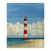 Breakwater Bay Leonetti Morris Island Lighthouse, SC Throw Polyester in Blue | 60 H x 50 W in | Wayfair 5DA254AD62E14CCEAF68274BF4124C8F