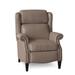 Bradington-Young Miller 33.5" Wide Faux Leather Standard Recliner Fade Resistant/Genuine Leather in Brown | 43 H x 33.5 W x 39.5 D in | Wayfair