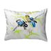 Red Barrel Studio® Birds & Bees III Outdoor Rectangular Pillow Cover & Insert Polyester/Polyfill blend | 11 H x 14 W x 4 D in | Wayfair