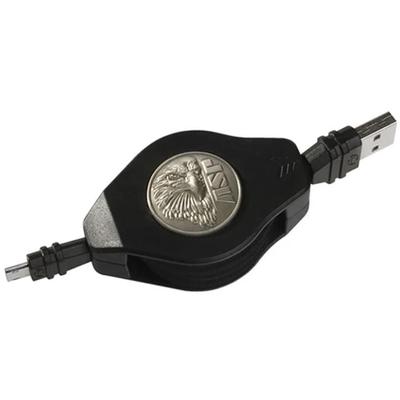 ASP Retractable Plus Braided USB to Micro USB Charging Cord SKU - 863254