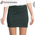 Free People Skirts | Free People Plaid Tight Skirt | Color: Black/Green | Size: 4