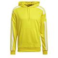 adidas Men's Squadra 21 Hooded Track Top, team yellow/white, L