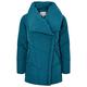 Monsoon Ladies Dhalia Short Padded Coat in Recycled Fabric Womens Size Small - Teal Winter