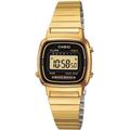 Casio – LA-670WG-1 – Ladies’ Watch – Quartz Digital – Golden Dial – Gold-Coloured Metal