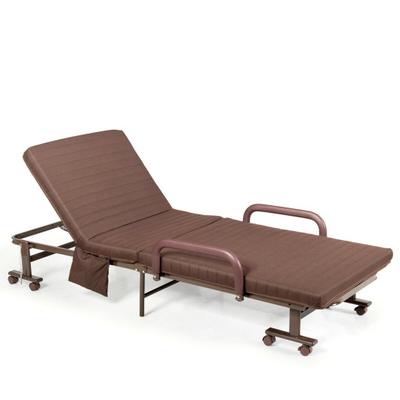 Costway Adjustable Guest Single Bed Lounge Portabl...