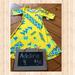 Lularoe Dresses | Adorable Lularoe Adelinesee All Pics | Color: Blue/Yellow | Size: 4tg