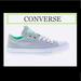 Converse Shoes | Converse - Sneakers | Color: Gray/Green | Size: 7