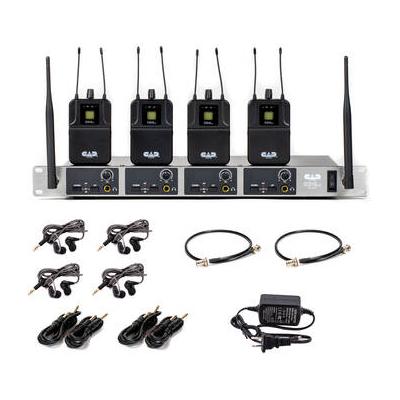 CAD GXLIEM4 Quad-Mix In-Ear Wireless Monitoring System (T: 902 to 928 MHz) GXLIEM4