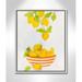 Joss & Main Lemonlicious by Sally Swatland - Painting Print Canvas in Green/White/Yellow | 21.5 H x 17.5 W x 2 D in | Wayfair 39432-01