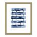 Joss & Main Stitched Together I by Nikki Galapon - Rectangle Print Single Piece Item on Canvas Paper in Blue/White | Wayfair 37680-01