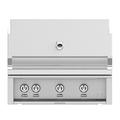 Hestan 3 - Burner Built-In Infrared 89000 BTU Gas Grill Stainless Steel in Gray/White | 29.5 H x 36 W x 32.44 D in | Wayfair GMBR36-NG