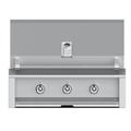 Hestan 3 - Burner Built-In Infrared 83000 BTU Gas Grill Stainless Steel in Gray | 27.19 H x 36 W x 28.31 D in | Wayfair EMB36-LP