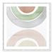 Joss & Main Nessie Bend of Colors II by Isabelle Z - Painting Print Paper, Wood in Brown/Gray/Green | 33.25 H x 33.25 W x 0.75 D in | Wayfair