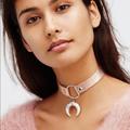Free People Jewelry | Free People Horn Choker | Color: Pink | Size: Os
